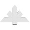 Ekena Millwork Redmond Architectural Grade PVC Gable Bracket, 36"W x 21"H x 6"D x 6"F, 14/12 Pitch GBP036X21X0606RED00 - alternate 5